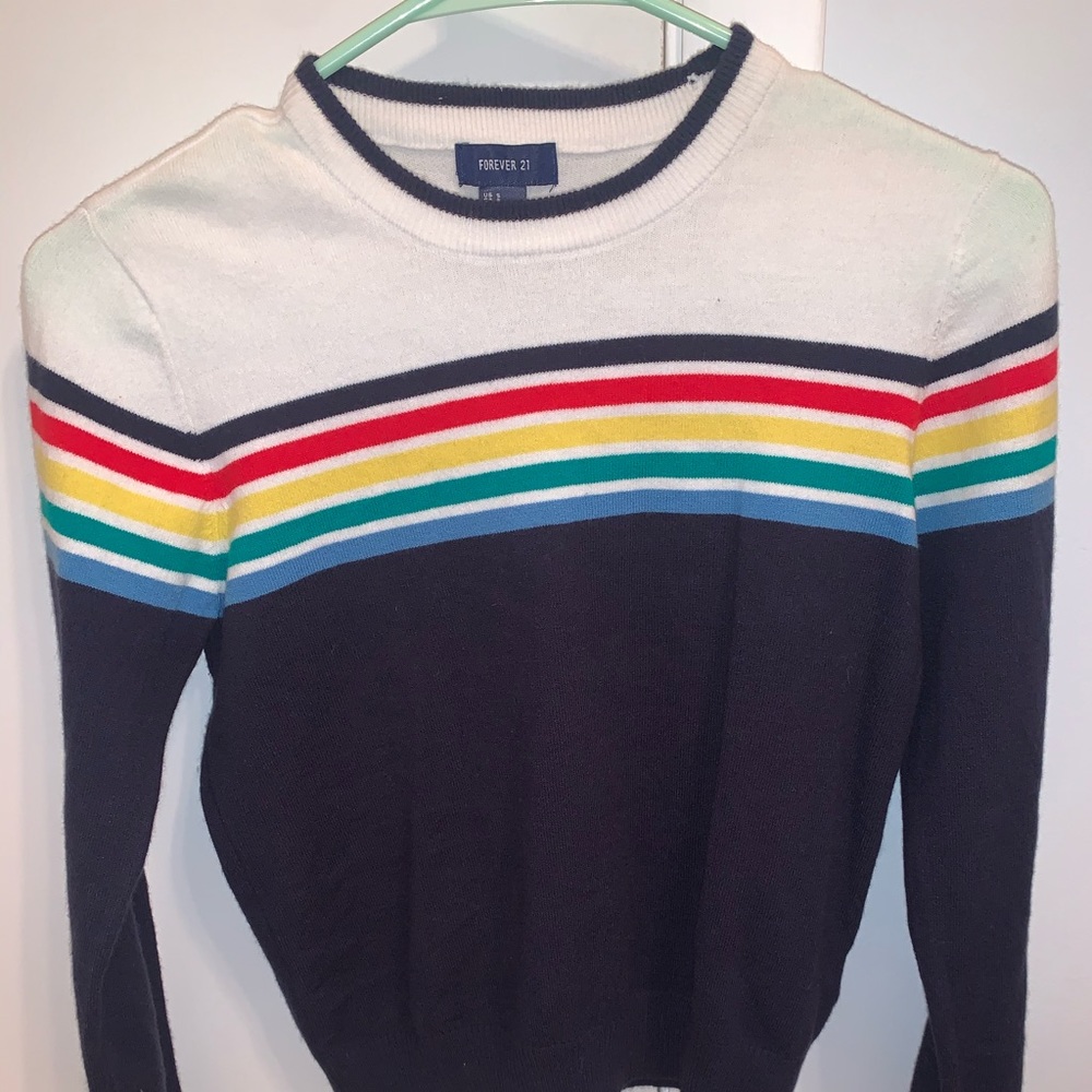 Multi Color Forever 21 Shirt.